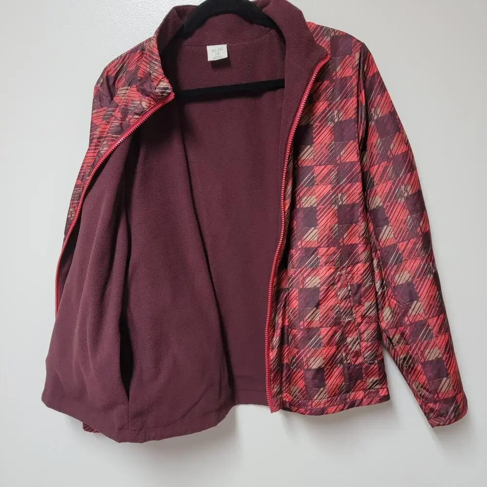 SWISS TECH Boys reversible fleece lined jacket size XXL (18)